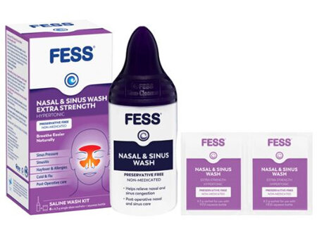 FESS Nasal&Sinus Wash X/Strg Kit 6s