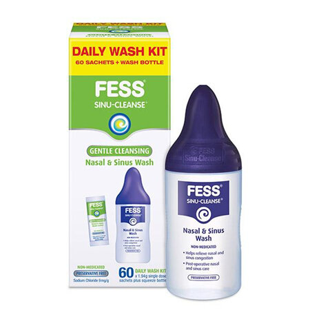 Fess Sinu Cleanse Daily Wash Kit 60