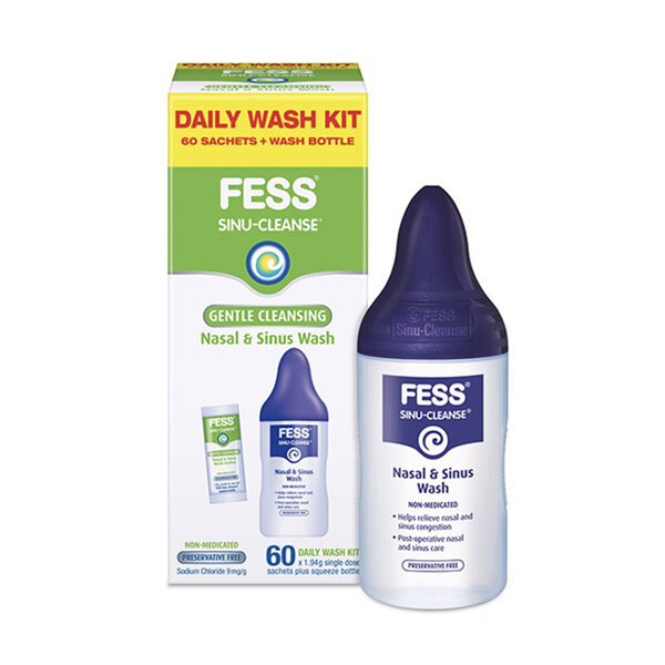 FESS Sinu-Cleanse Gentle Daily Wash Kit 60