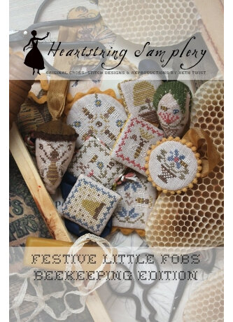 Festive Little Fobs Beekeeping Edition by Heartstring Samplery