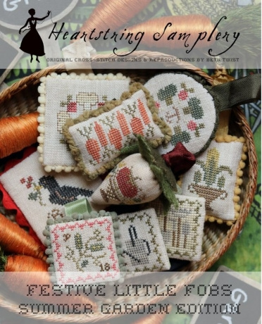 Festive Little Fobs Summer Garden Edition by Heartstring Samplery