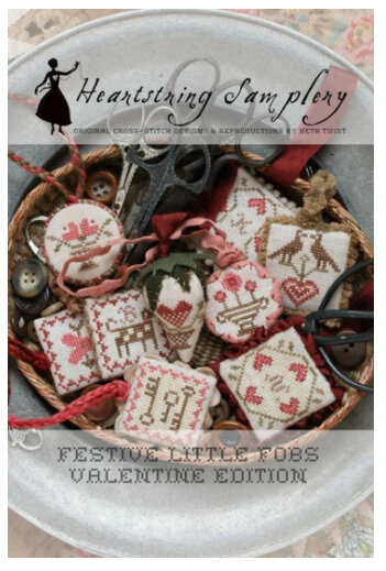 Festive Little FOBS Valentine Edition by Heartstring Samplery