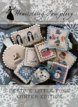 Festive Little Fobs Winter Edition by Heartstring Samplery