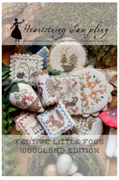 Festive Little Fobs Woodland Edition by Heartstring Samplery