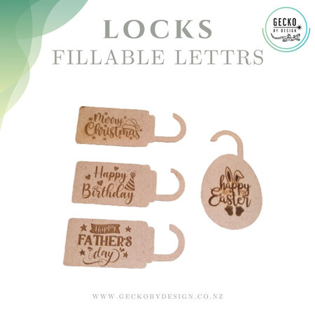 Fillable Letter - Extra locks