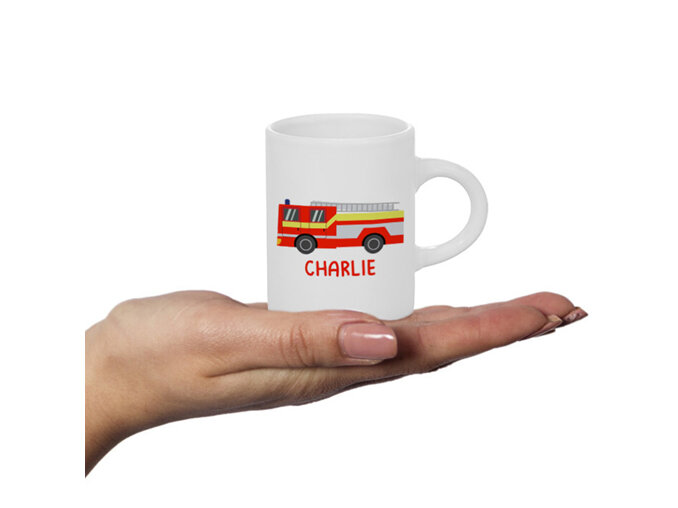 FIre Engine Fluffy Mug