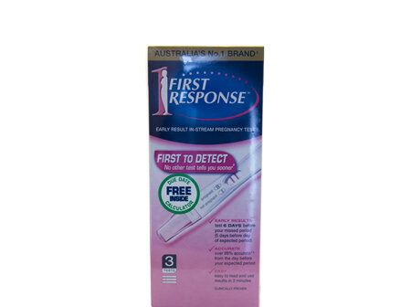 First Response In-Stream Pregnancy Test 3-Pack