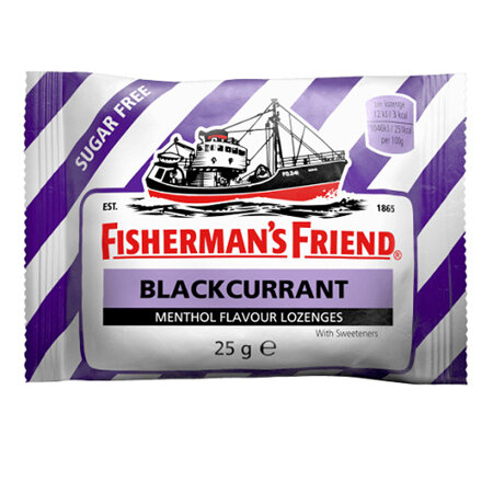 Fishermans Friend Blackcurrant 25g