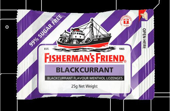 Fisherman's Friend Blackcurrant and Menthol Lozenges 25g