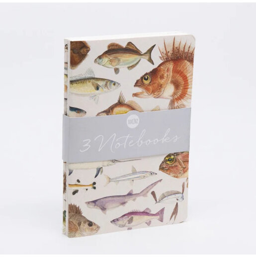 Fishes notebook set 100 percent new zealand
