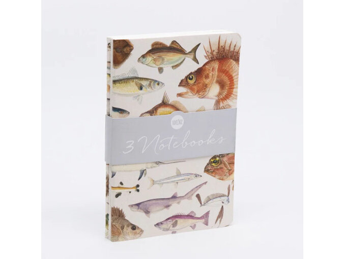Fishes notebook set 100 percent new zealand
