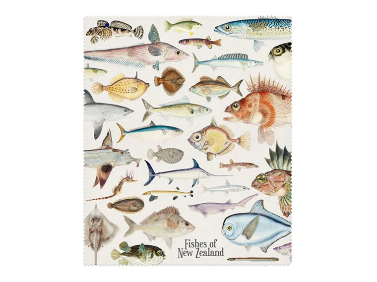 Fishes of New Zealand Microfibre Lens Cloth