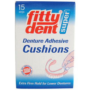Fittydent Super Denture Adhesive Cushions 12