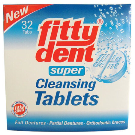 Fittydent Super Denture Cleansing Tablets 32