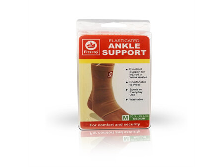 Fitzroy Elasticated Ankle Support (medium) 20.3-25.4cm