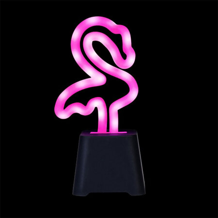 Flamingo Neon Light Speaker