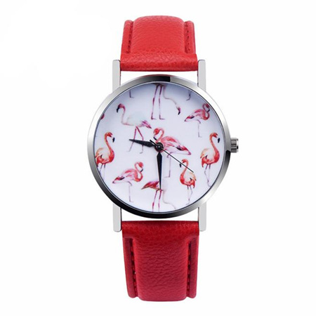 Flamingo Watch - Red