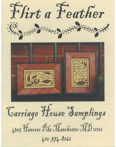 Flirt A Feather by Carriage House Samplings