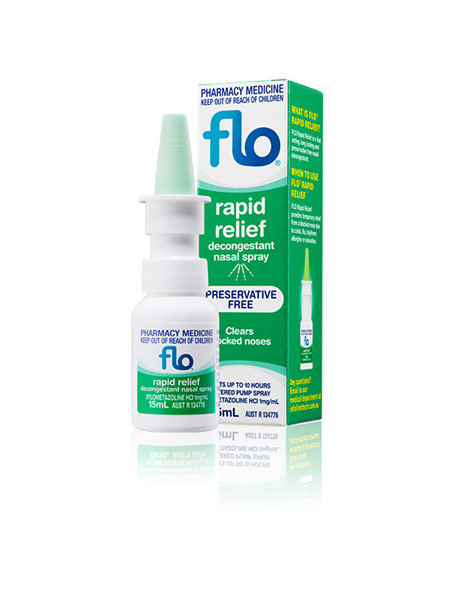 Flo Decongestant Nasal Spray 15mL