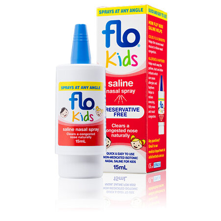 Flo Kids Saline Nasal Spray 15mL