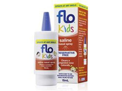 FLO KIDS SALINE + NASAL SPRY 15ML