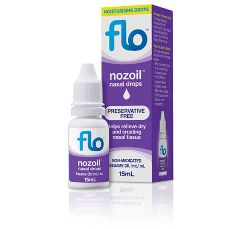 Flo Nozoil Nasal Drops 15mL