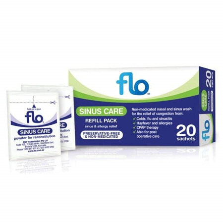 Flo Sinus Care Refill Sachets, 20 Pack