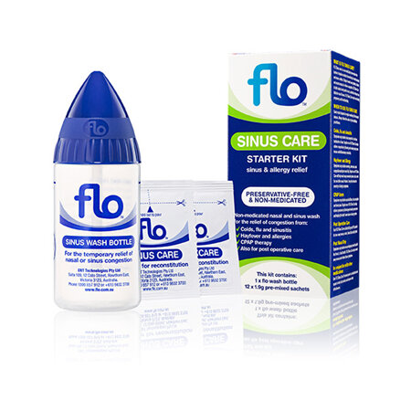 Flo Sinus Care Starter Kit, 12 Sachet