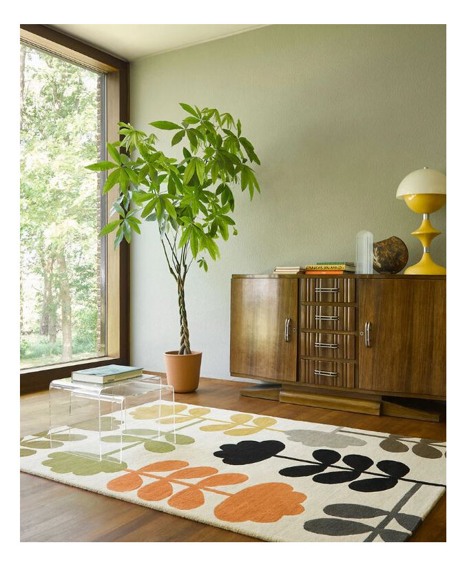 Floor Rug Orla Kiely Cut Stem multi bloomdesigns new zealand