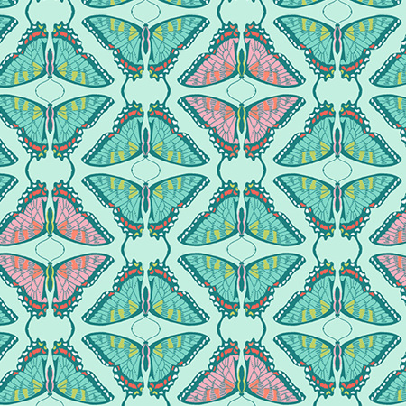 Flora and Fauna Swallowtail Sky A-9997-TE