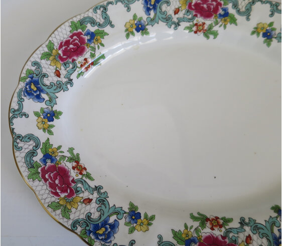 Floradora oval platter