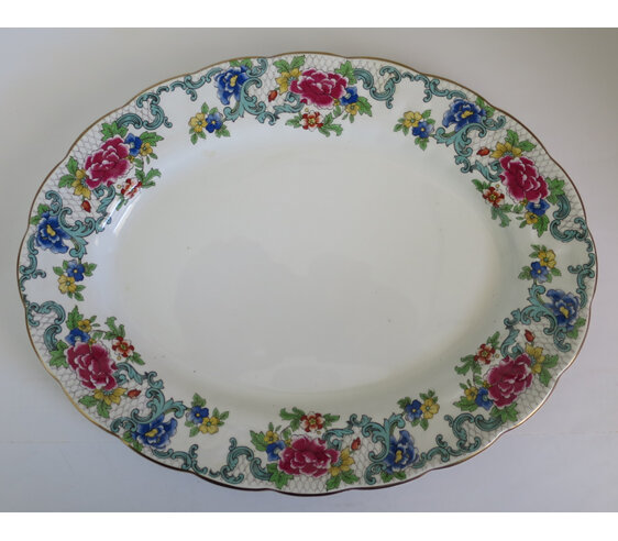 Floradora oval platter