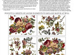 Floral Anthology IOD Decor Transfer