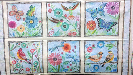 Floral Flight - Panel