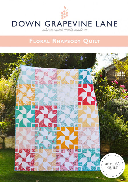 Floral Rhapsody Quilt Pattern