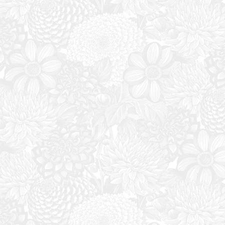 Floral Toile White 2121100 (Wide)