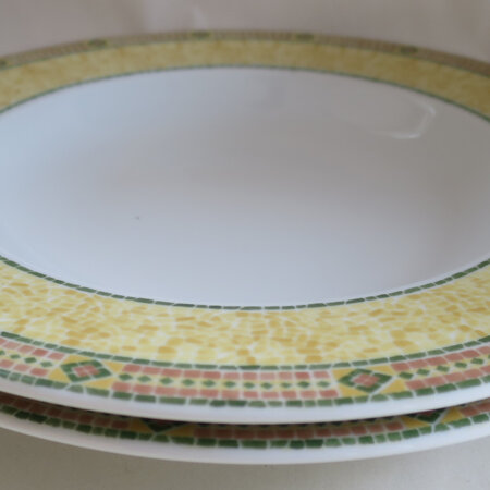 Florence pattern soup plates