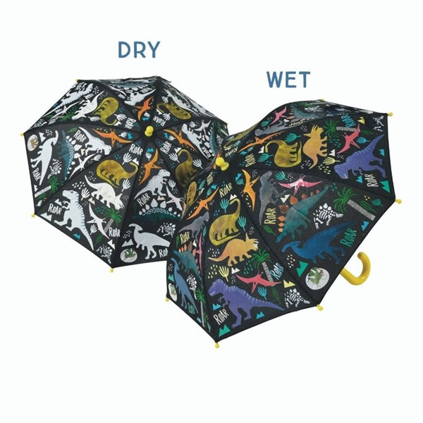 Floss & Rock Dinosaur Colour Change Umbrella