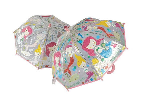 Floss & Rock Mermaid Colour Change Umbrella kids