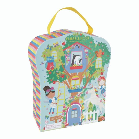Floss & Rock Rainbow Fairy Tree House Playbox imaginative kids toy