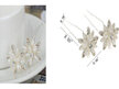 Flower Pearl & Rhinestones Hair Pins