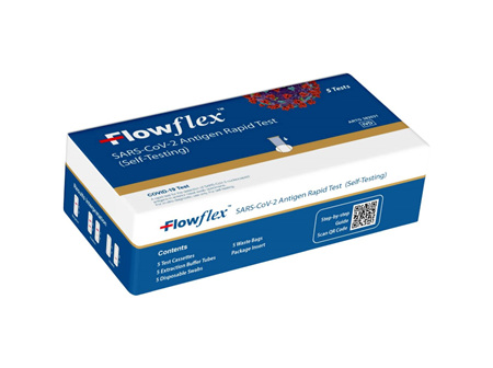 FLOWflex Covid Rapid Antigen Nasal Test 5