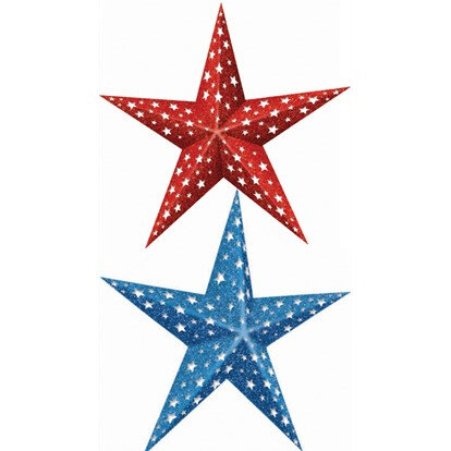Folding Stars Red & Blue pack of 2