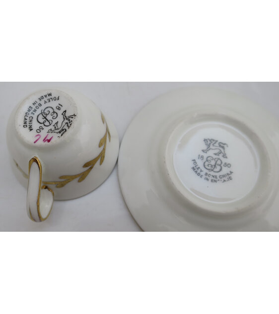Foley miniature cup and saucer