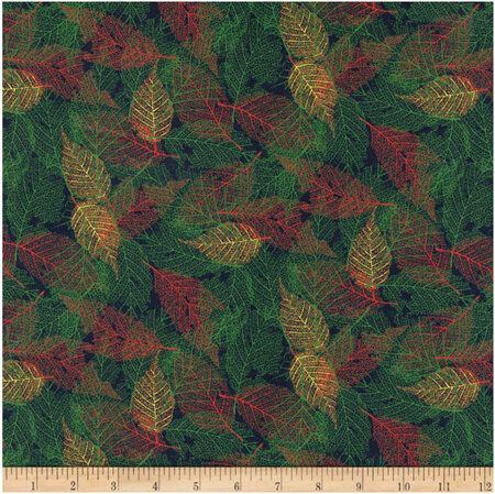 Foliage Leaves Multi 4487.Multi