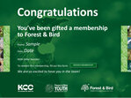 Forest & Bird Gift Membership