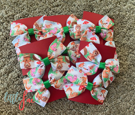 Forest Friends Hair Bows