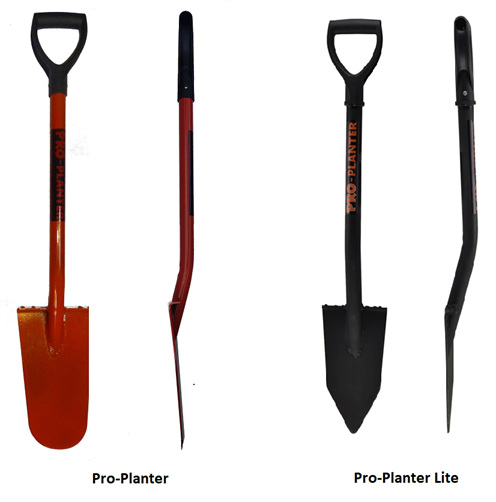 Forestry planting spades, designed for New Zealand and Australian conditions