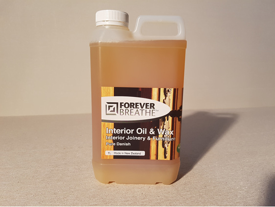 Foreverbreathe Interior Oil and Wax Pure Danish - Clear 1L