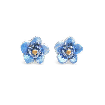 Forget Me Not Flower Studs